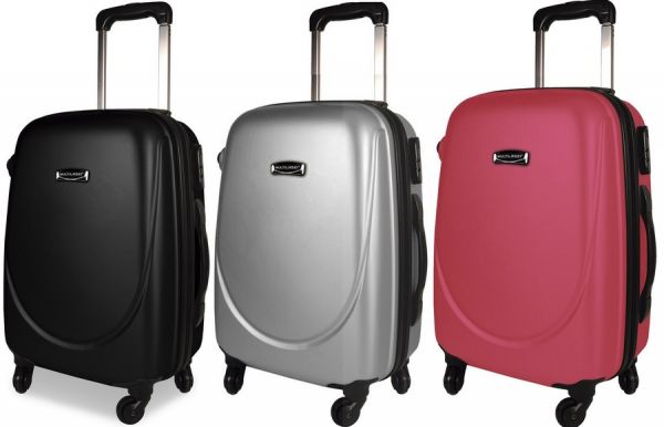 Mala De Viagem Em Abs Com 4 Rodas 360 Graus - Multilaser