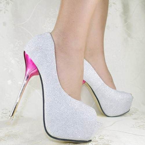 Sapato Importado Feminino Glitter