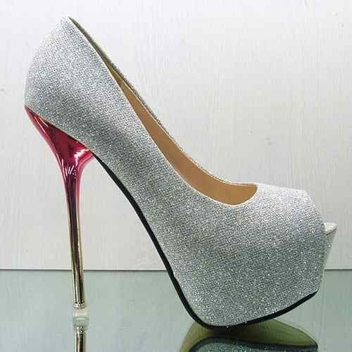 Sapato Importado Feminino Glitter